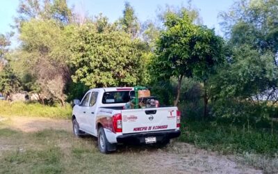 Refuerza Ernestina Perales Programa de Fumigación en Camargo