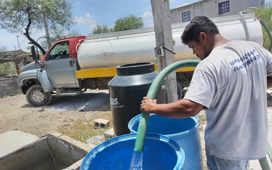 Llevó Gobierno Municipal Agua Potable a Ejidos