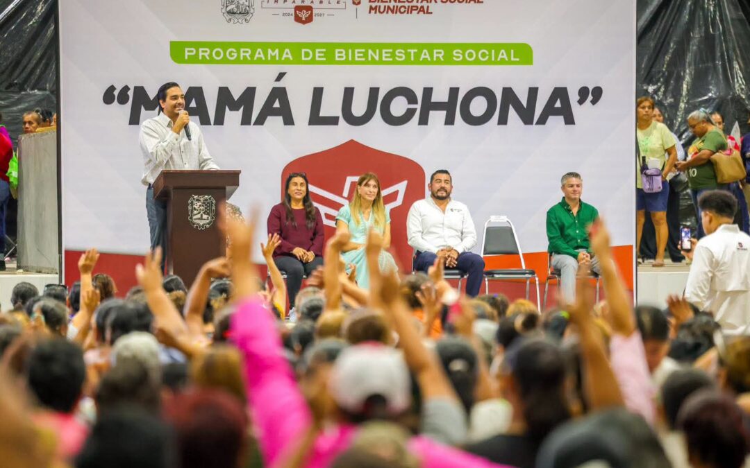 Entregó Alcalde Carlos Peña Ortiz más de 4 Mil 400 apoyos del programa municipal «Mamá Luchona»