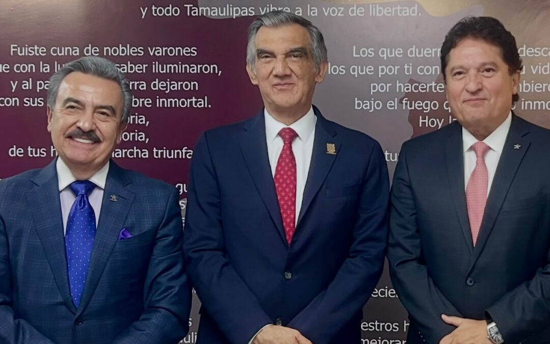 Américo Villarreal impulsa agenda con CANACAR y CONCAMIN para fortalecer la competitividad de Tamaulipas