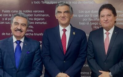 Américo Villarreal impulsa agenda con CANACAR y CONCAMIN para fortalecer la competitividad de Tamaulipas