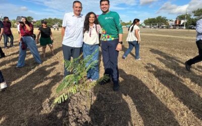 Se Suma Olga Sosa a Jornada Nacional de Reforestación