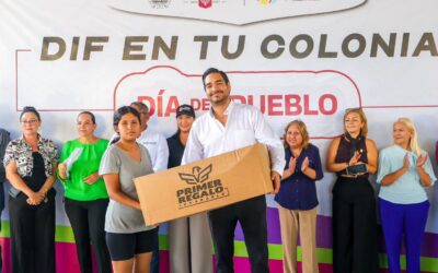 Llevó Carlos Peña Ortiz salud y bienestar a familias