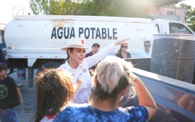 Impulsa Carmen Lilia Canturosa Nueva Infraestructura de Agua