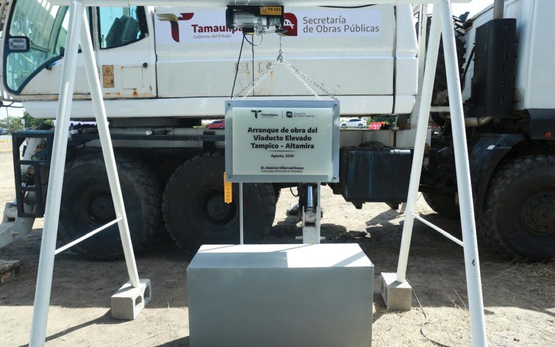 Con viaducto elevado Tampico-Altamira, Gobierno de Américo impulsa movilidad y conectividad del sur de Tamaulipas