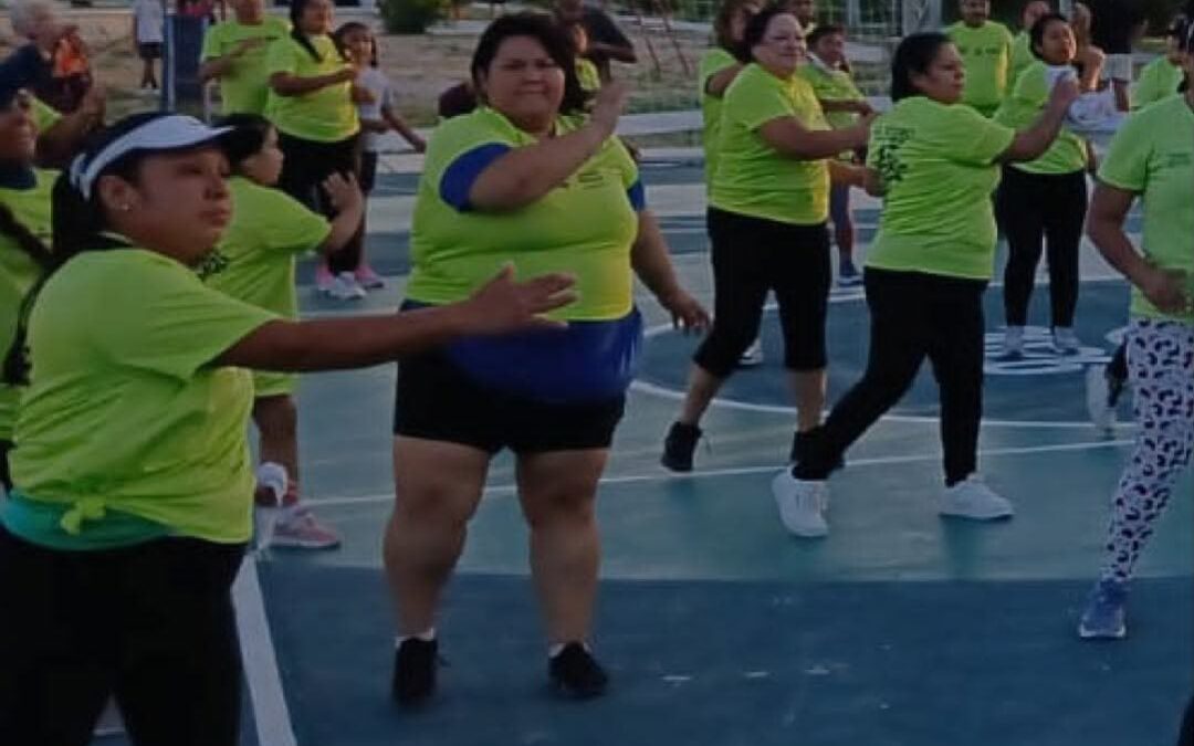 Impulsa Partido Verde en Reynosa vida sana con Zumbatón Verde