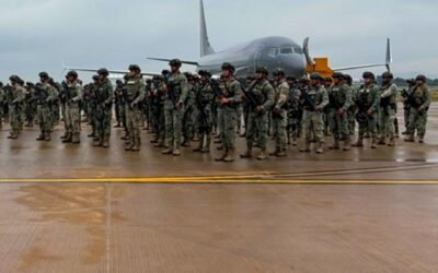 Refuerza Defensa Sinaloa con 300 Militares; Despliegue por Aire