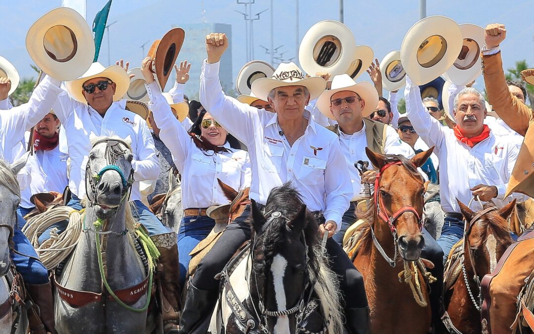 Cabalga Tamaulipas por Soberanía y Transformación de México