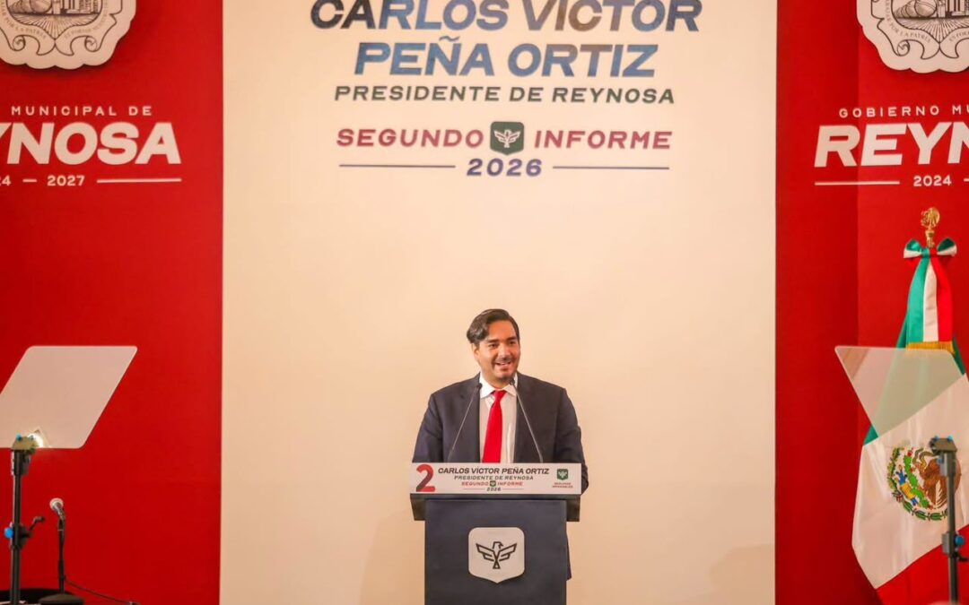 Rindió Alcalde Carlos Peña Ortiz su Segundo Informe de Gobierno ante el Gobernador Américo Villarreal Anaya