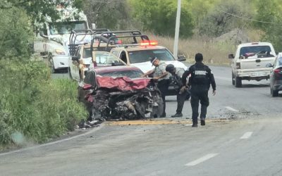 Mueren Dos Mujeres en Choque en Carretera Victoria-Monterrey