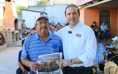 Fortalece Pedro Lozano cercanía con familias de Nuevo Laredo