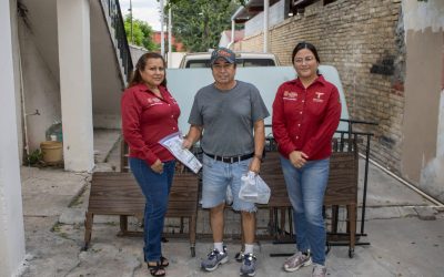 Entrega Ernestina Perales Cama Hospitalaria a Familia de Camargo