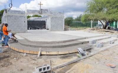 Impulsa Ernestina Perales Mejoras en Capilla de Camargo