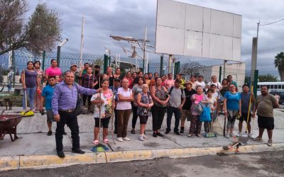 Logran Vecinos de San Valentín y Secretaría de Bienestar Social una Colonia Limpia