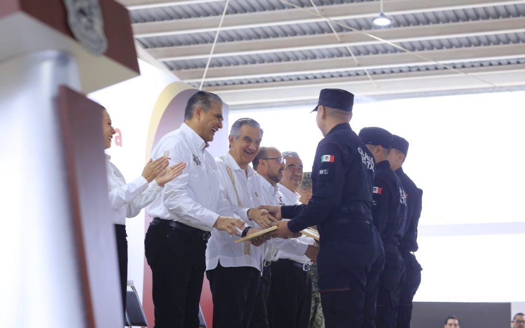 Anuncia Américo beca del 90% para que cadetes continúen estudios de Licenciatura en Seguridad Pública