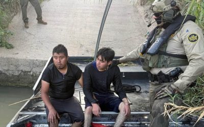 Golpe a Cruces ilegales: Intercepta Patrulla Fronteriza a Migrantes en el Bravo