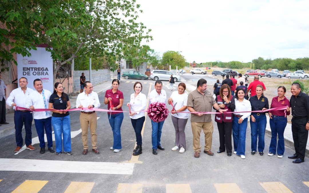 Invierte Carmen Lilia 6.9 mdp y transforma calles de la Francisco Villa