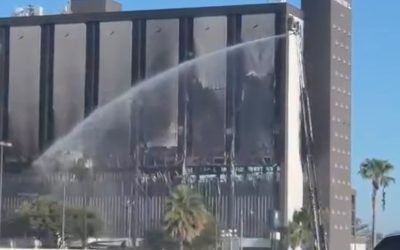 Declaran Emergencia Tras Incendio en Hotel DoubleTree de Laredo