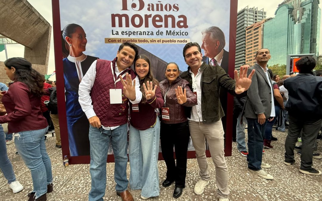 15 años de Morena: esperanza, organización y la fuerza del pueblo