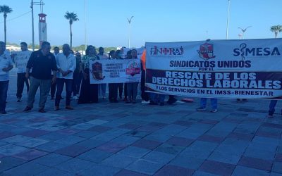 Exigen trabajadores de Salud igualdad laboral