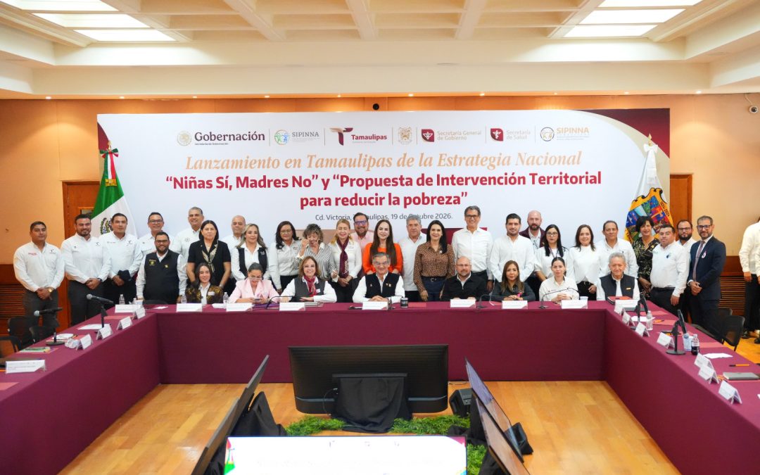 Refrendan Américo Villarreal y Carmen Lilia Canturosas Compromiso con la Niñez
