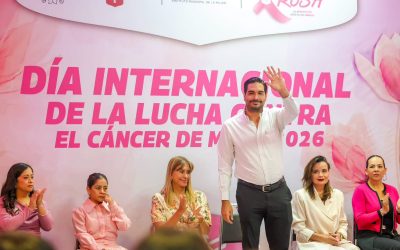 Conmemoró Gobierno de Carlos Peña Ortiz Día Internacional de Lucha Contra Cáncer de Mama