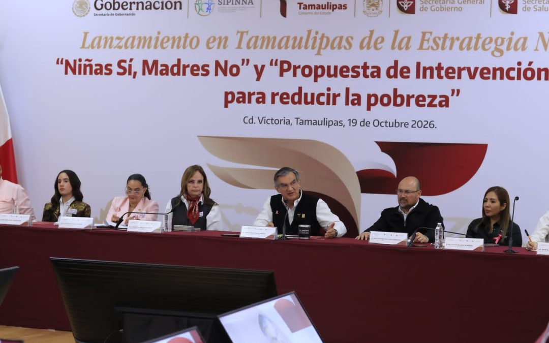 Lanzan en Tamaulipas Estrategia Para Prevenir Embarazo Infantil y Reducir Pobreza