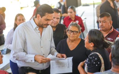 Lleva Alcalde de Reynosa beneficios de los programas de bienestar social a las colonias