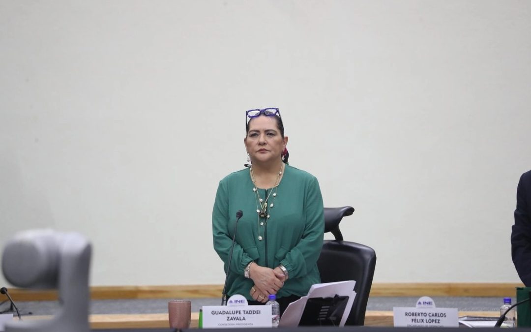 Sheinbaum da por buena la renuncia de Taddei al INE
