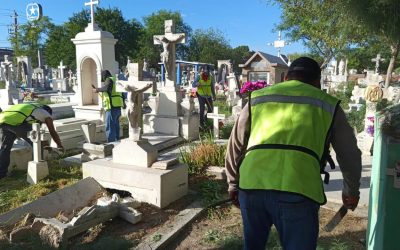 Prepara Gobierno de Reynosa panteones municipales para Día de Muertos