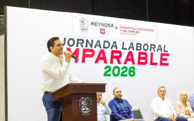 Inauguró Carlos Peña Ortiz Jornada Laboral Imparable Reynosa 2026